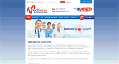 Desktop Screenshot of mediserve.info